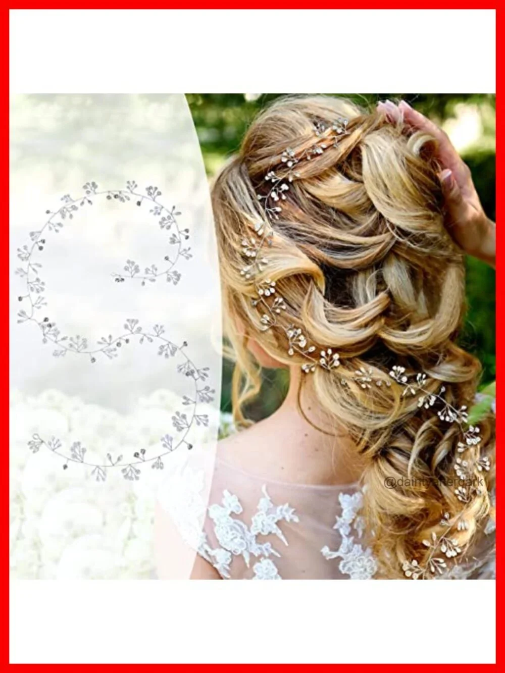 48 Pack Pearl Rhinestone Hair Pins Bridal Wedding Hair Accessories U-Shape